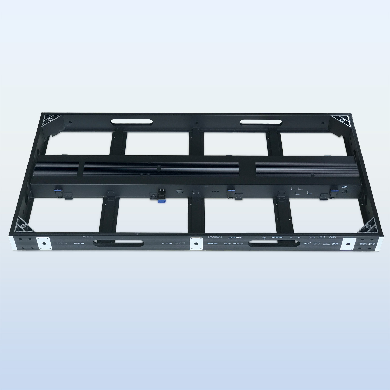 铝合金喷粉氧化显示屏拼接框架